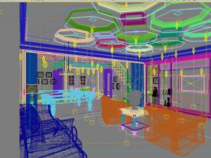3d home 818 3D Model