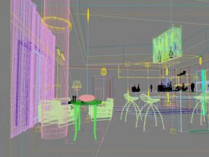 3d home 819 3D Model