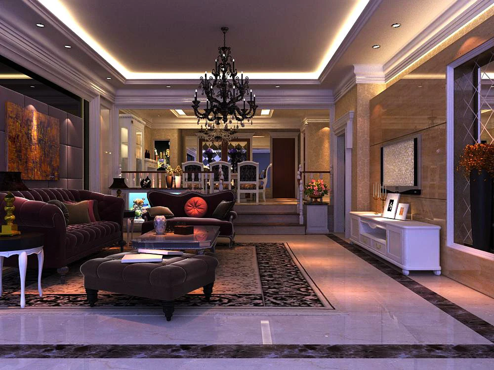 3d home 820 3D Model .c4d .max .obj .3ds .fbx .stl .blend 