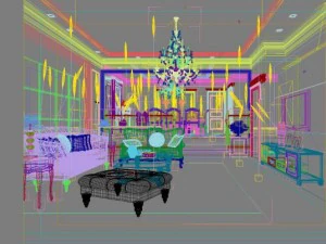 3d home 820 3D Model