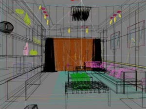 3d home 822 3D Model