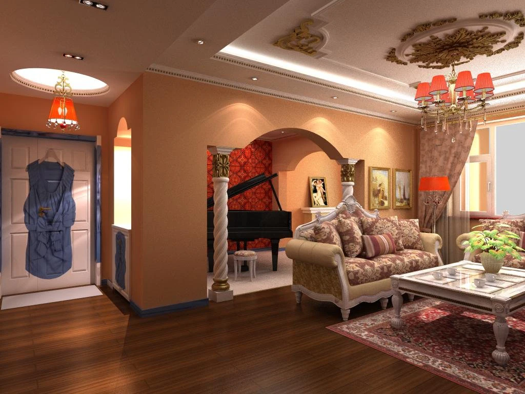 3d home 824 3D Model .c4d .max .obj .3ds .fbx .stl .blend 