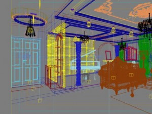 3d home 824 3D Modell