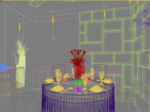 3d home 826 3D Model