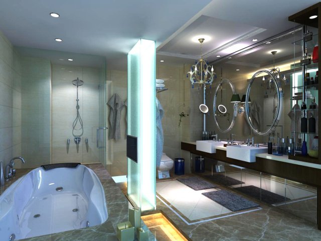 3d home 830 3D Model .c4d .max .obj .3ds .fbx .stl .blend 