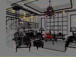 3d home 831 3Dモデル