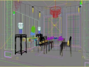 3d home 833 3D Model