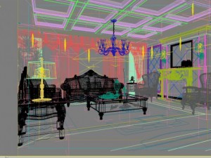 3d home 834 3D मॉडल