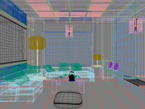 3d home 836 3D Model