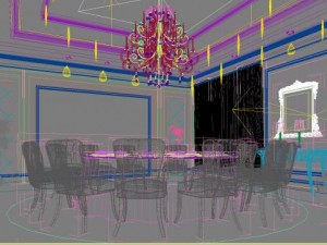 3d home 837 3D 모델