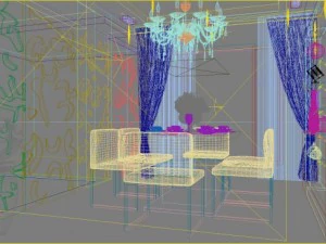3d home 838 3D Model
