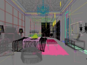 3d home 839 3D Model