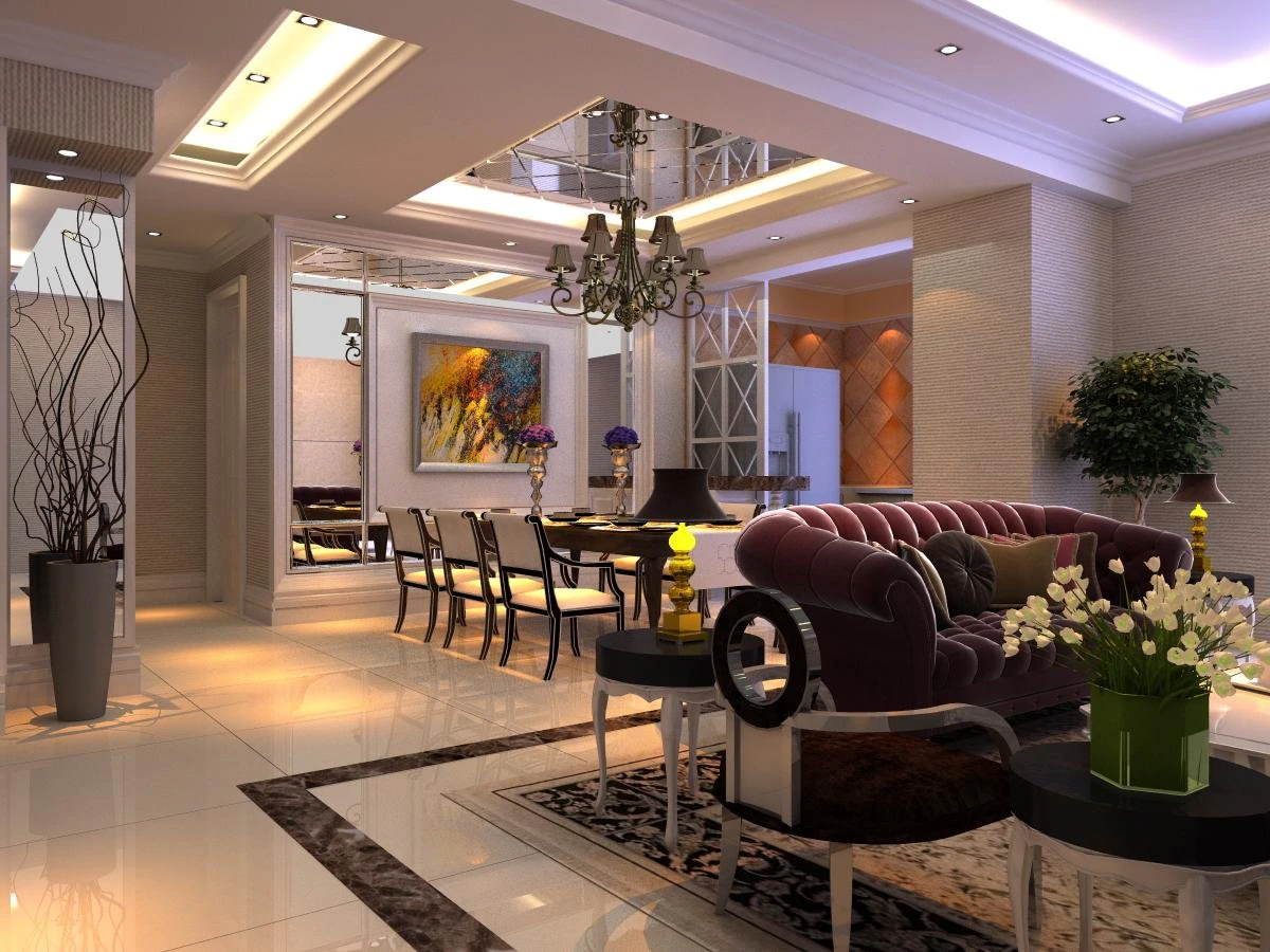 3d home 840 3D Model .c4d .max .obj .3ds .fbx .stl .blend 