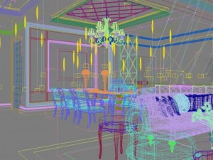 3d home 840 3D Model