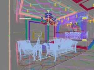 3d home 844 3D Model