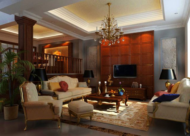3d home 846 3D Модель .c4d .max .obj .3ds .fbx .stl .blend 