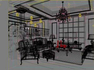 3d home 846 3D Model