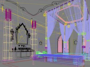 3d home 847 3D Model