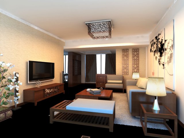 3d home 851 3D 模型 .c4d .max .obj .3ds .fbx .stl .blend 