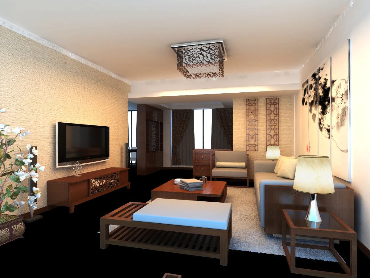 3d home 851 3D Model .c4d .max .obj .3ds .fbx .stl .blend 