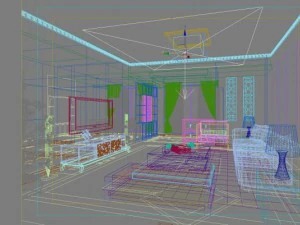 3d home 851 3D Model