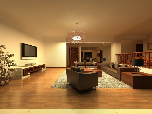3d home 854 3D 模型 .c4d .max .obj .3ds .fbx .stl .blend
