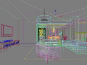 3d home 854 3D 模型