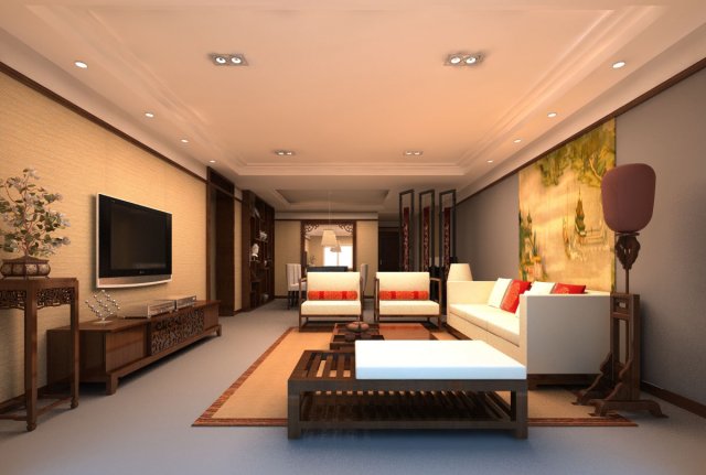 3d home 855 Modelo 3D .c4d .max .obj .3ds .fbx .stl .blend 