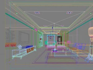 3d huis 855 3D Model