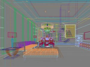 3d home 859 3D Model
