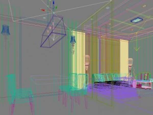 3d home 862 3D Model