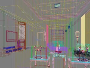 3d home 864 3D Model