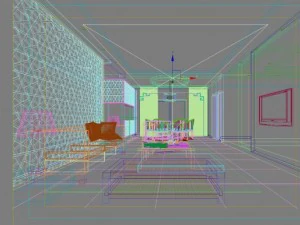 3d home 867 3D Model