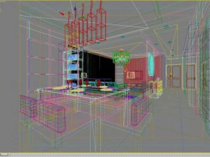 3d home 868 3D Model