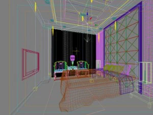 3d home 874 3D Model