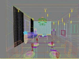 3d home 881 3D Model