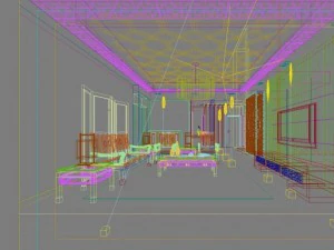 3D-Haus 888 3D Modell