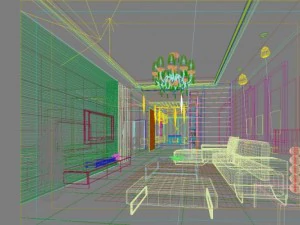 3d home 891 3D Model