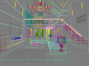 3d home 894 3D Model