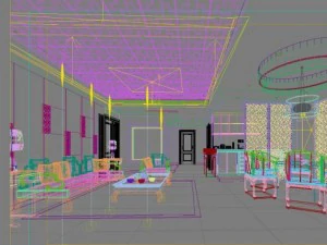 3d home 898 3D Model