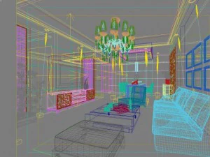 3d home 901 3D Model