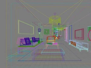3d home 907 3D Model