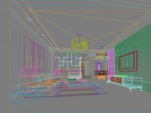 3d home 911 3D Modell