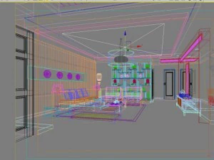 3D дом 923 3D Модель