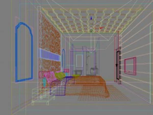 3d home 929 3D Model