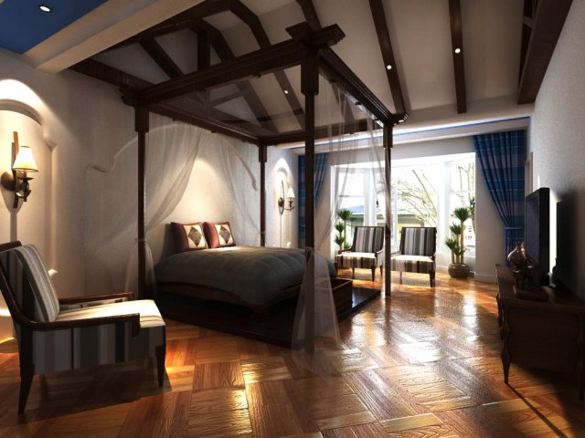 3d home 933 3D Model .c4d .max .obj .3ds .fbx .stl .blend 
