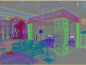 3d home 937 3D Model