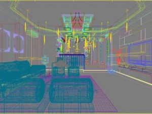 3d home 938 3D Model