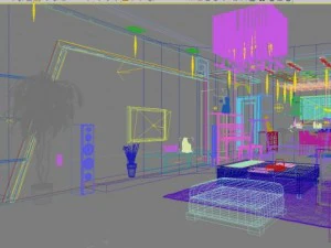 3d home 946 3D Model