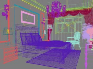 3d home 947 3D Model